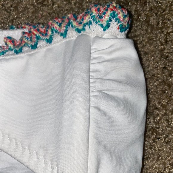 Becca White Mardi Gras Embroidered Two-Piece - Picture 12 of 14